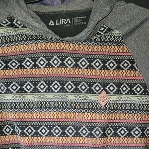 Lira Men's Multicolor Geometric Crewneck Sweater